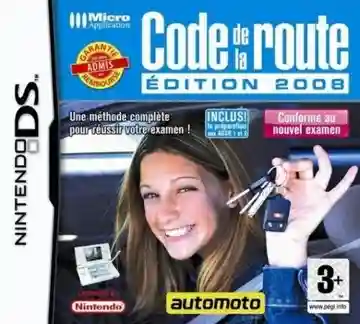 Rijexamen Training 2008 - Code de la Route 2008 (Europe) (Fr,Nl)-Nintendo DS